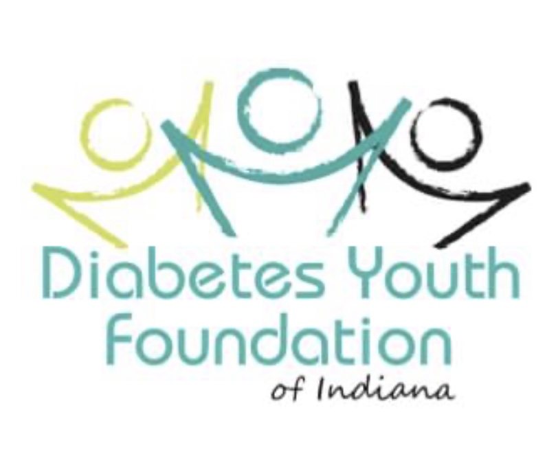 Logo for "DIABETES YOUTH FOUNDATION OF INDIANA"