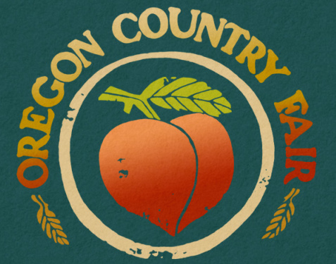 Logo for "OREGON COUNTRY FAIR"