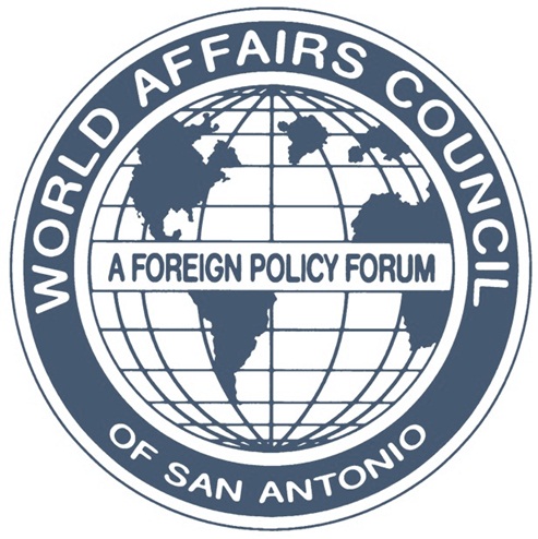 Logo for "THE WORLD AFFAIRS COUNCIL OF SAN ANTONIO"