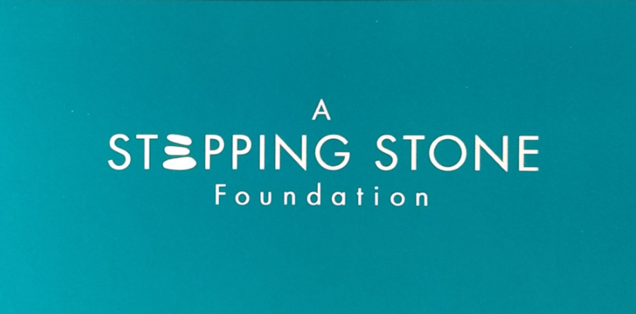 Logo for "A STEPPING STONE FOUNDATION"