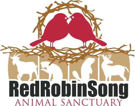 Logo for "Red Robin Song Animal Sanctuary Inc"