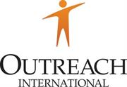 Logo for "OUTREACH INTERNATIONAL"
