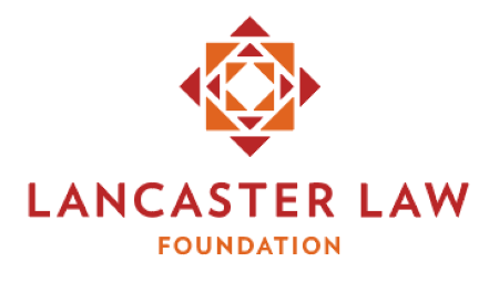 Logo for "LANCASTER LAW FOUNDATION"