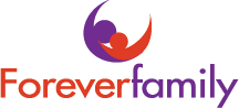 Logo for "FOREVER FAMILY INC"