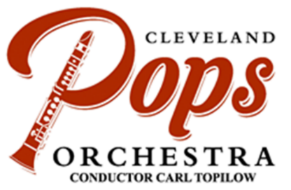 Logo for "CLEVELAND POPS ORCHESTRA"