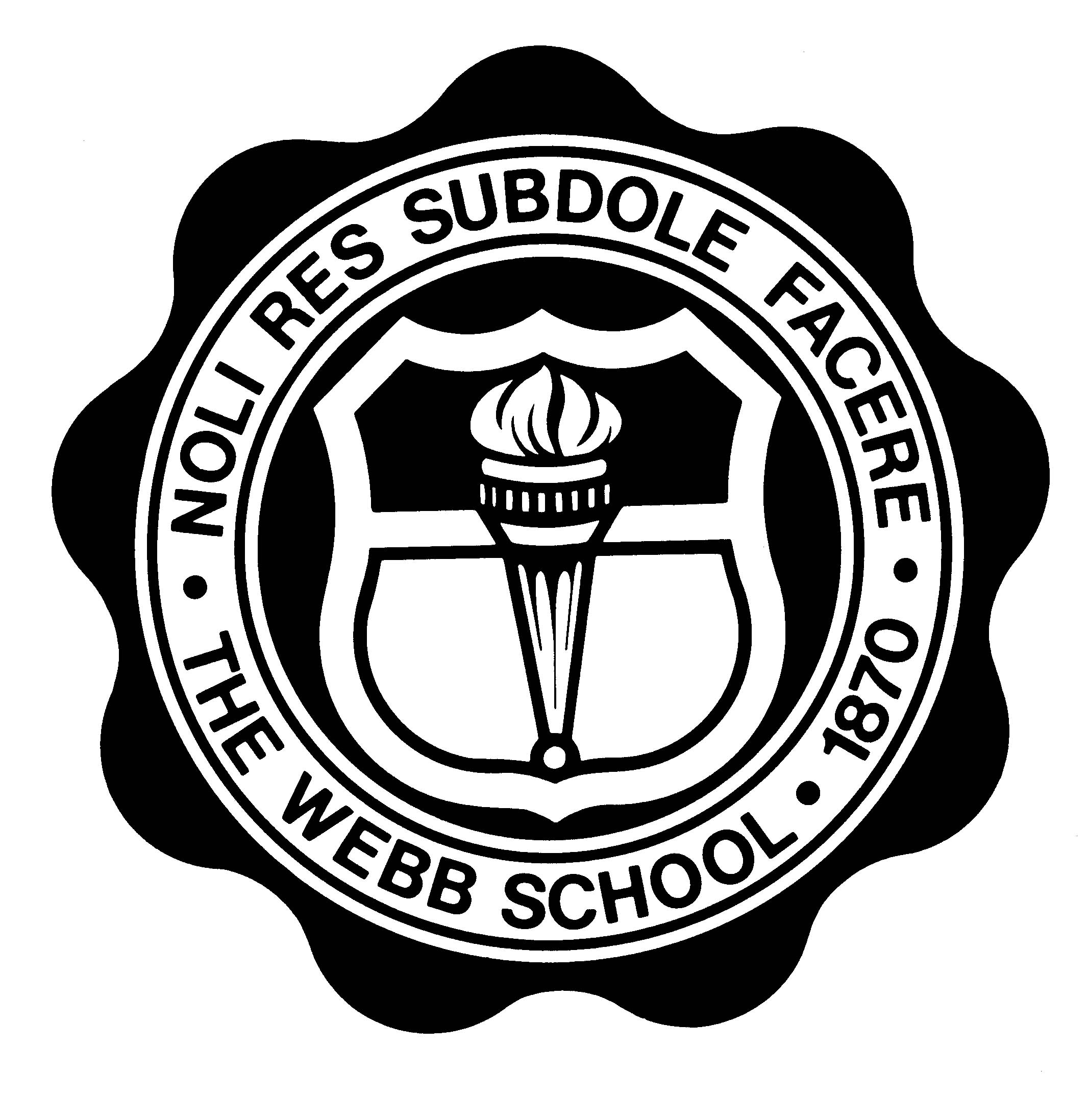Logo for "THE WEBB SCHOOL"