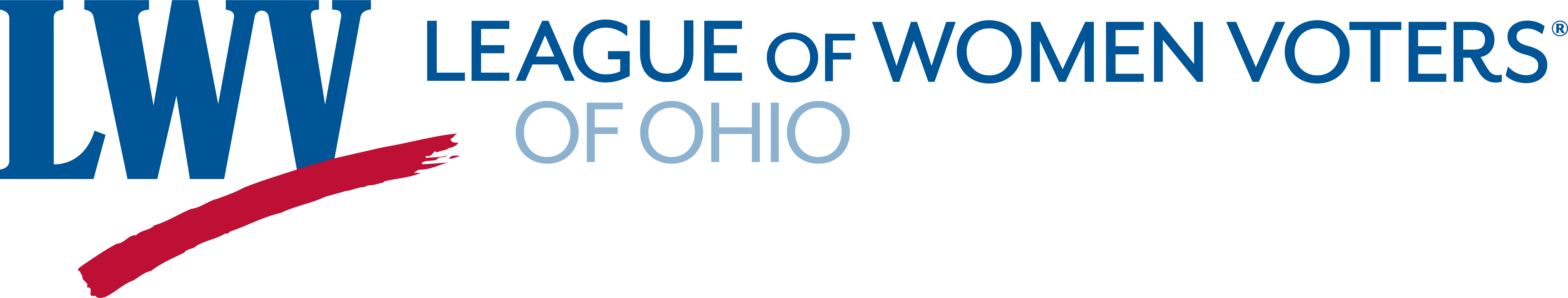 Logo for "LEAGUE OF WOMEN VOTERS OF OHIO"