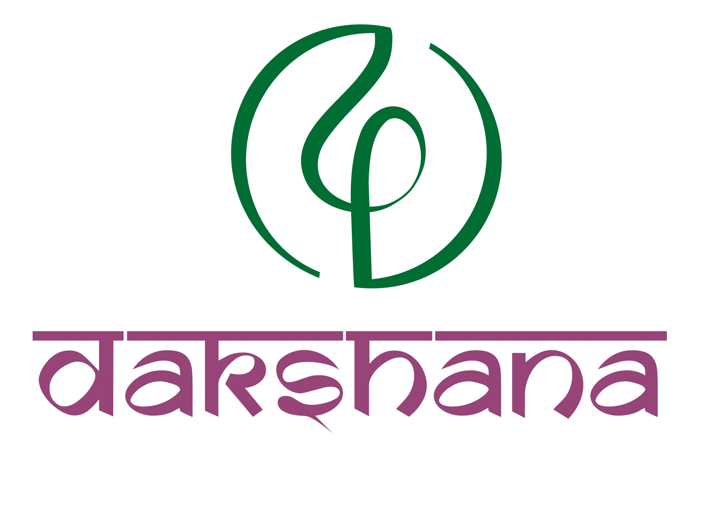 Logo for "DAKSHANA FOUNDATION"