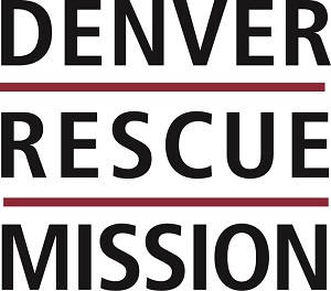 Logo for "Denver Rescue Mission"