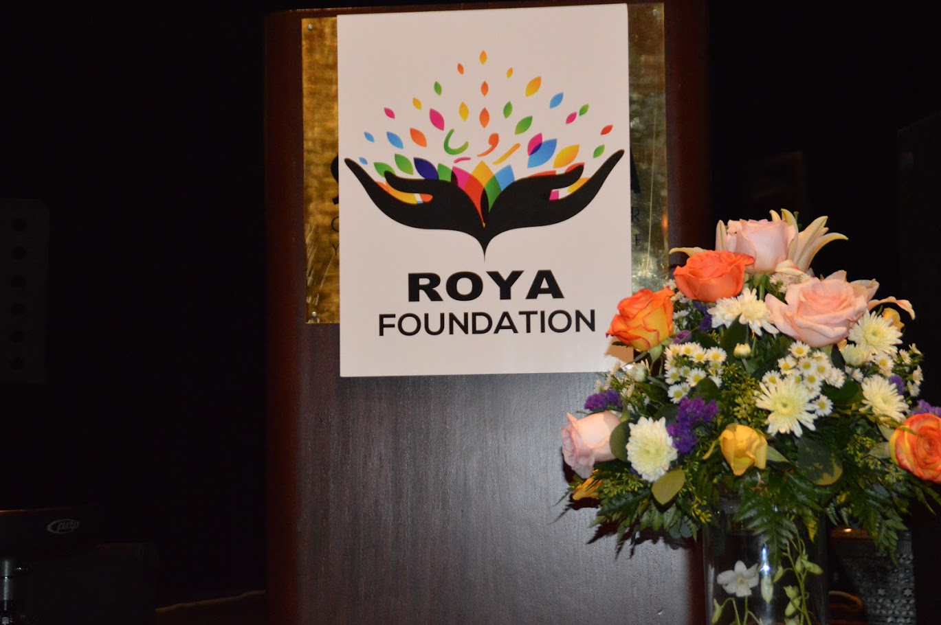 Logo for "ROYA FOUNDATION"