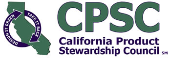 Logo for "CALIFORNIA PRODUCT STEWARDSHIP COUNCIL"
