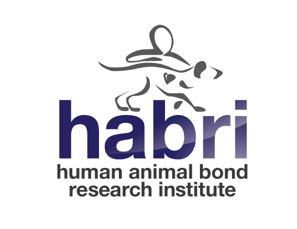 Logo for "HUMAN ANIMAL BOND RESEARCH FOUNDATION"