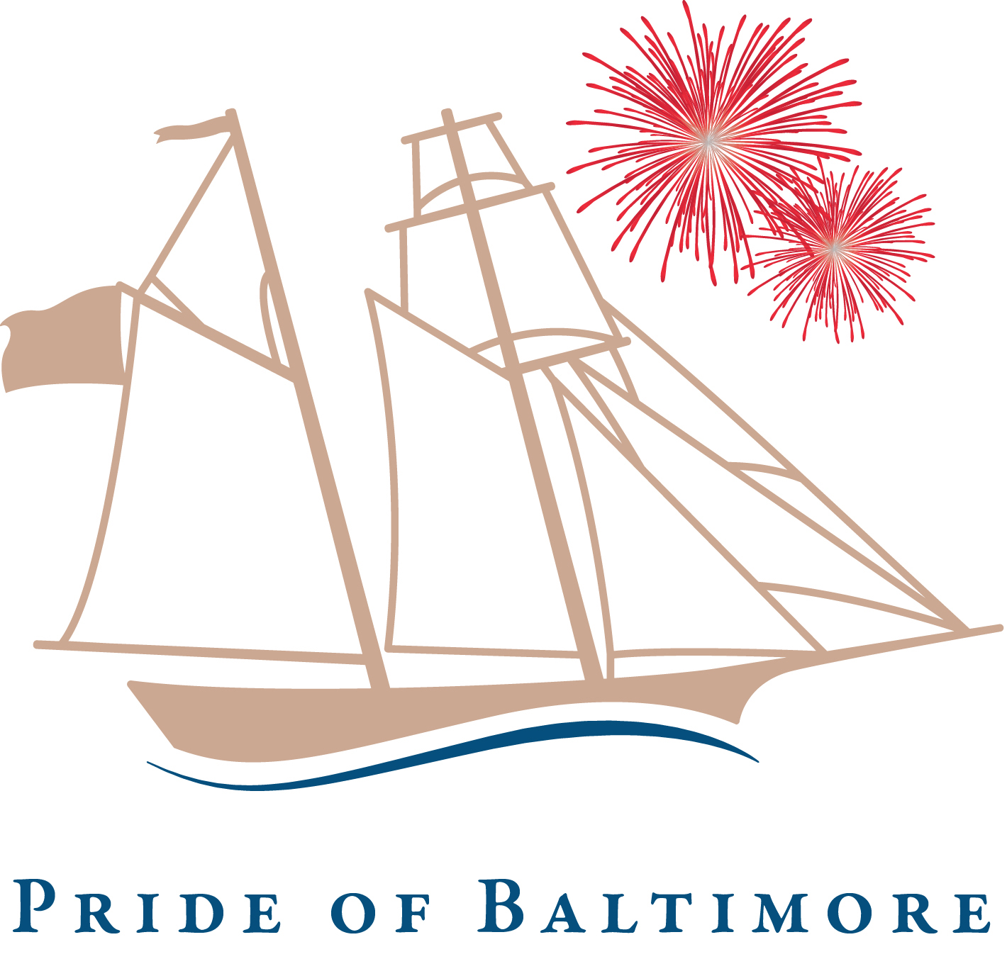 Logo for "PRIDE OF BALTIMORE INC"