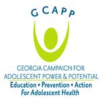 Logo for "Georgia Campaign for Adolescent Power and Potential Inc"