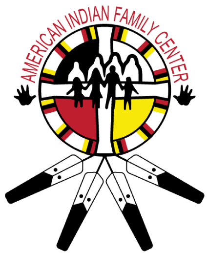 Logo for "AMERICAN INDIAN FAMILY CENTER"