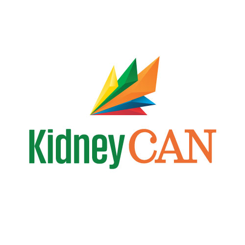 Logo for "KIDNEY CANCER COALITION KIDNEYCAN"
