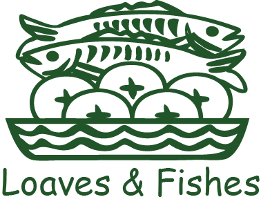 Logo for "SACRAMENTO LOAVES & FISHES"