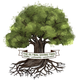 Logo for "THE GLOBAL GIVING TREE"