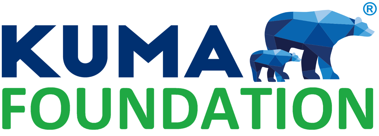Logo for "KUMA FOUNDATION"