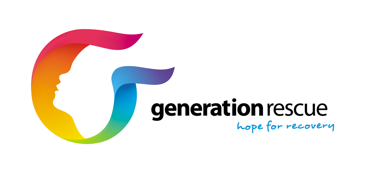 Logo for "GENERATION RESCUE INC"