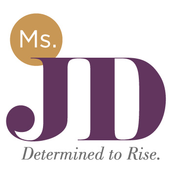 Logo for "Ms JD"