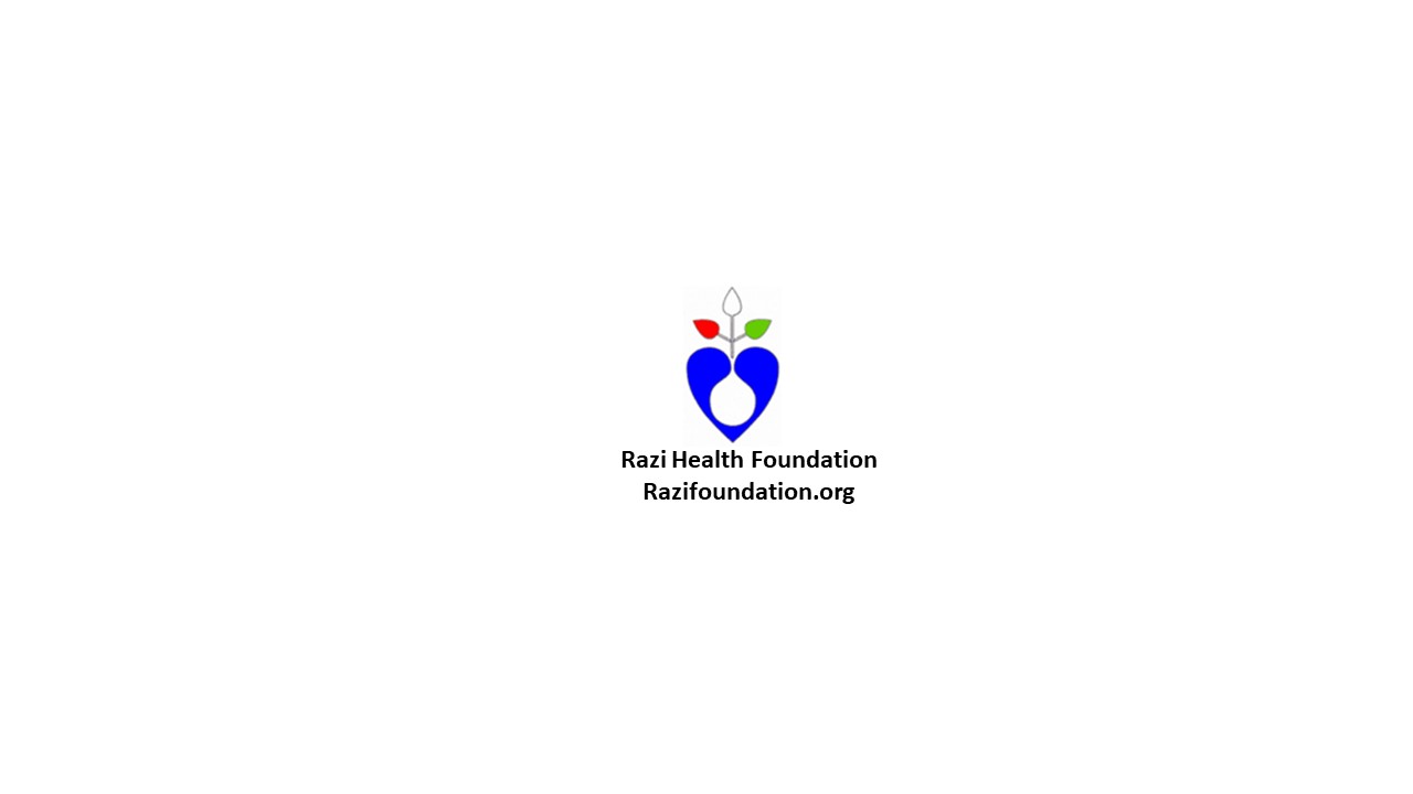 Logo for "RAZI HEALTH FOUNDATION INC"