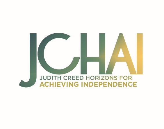Logo for "JUDITH CREED HORIZONS FOR ACHIEVING INDEPENDENCE"