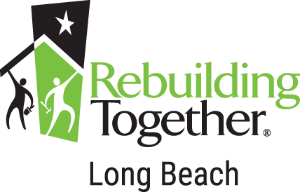 Logo for "REBUILDING TOGETHER LONG BEACH"