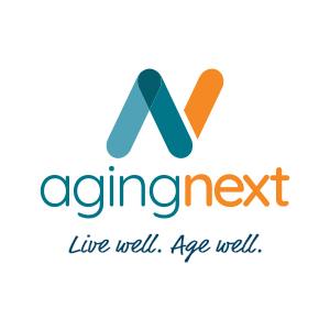 Logo for "AGINGNEXT INC"