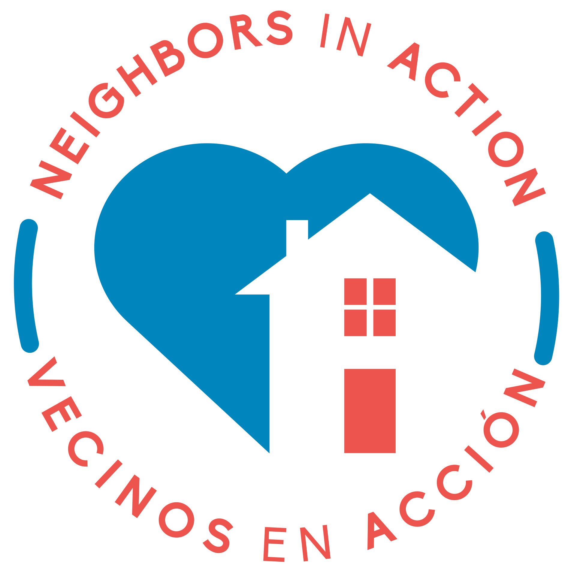 Logo for "NEIGHBORS IN ACTION INC"
