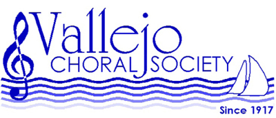 Logo for "VALLEJO CHORAL SOCIETY"