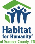 Logo for "HABITAT FOR HUMANITY OF SUMNER COUN"