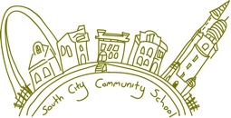 Logo for "SOUTH CITY COMMUNITY SCHOOL"