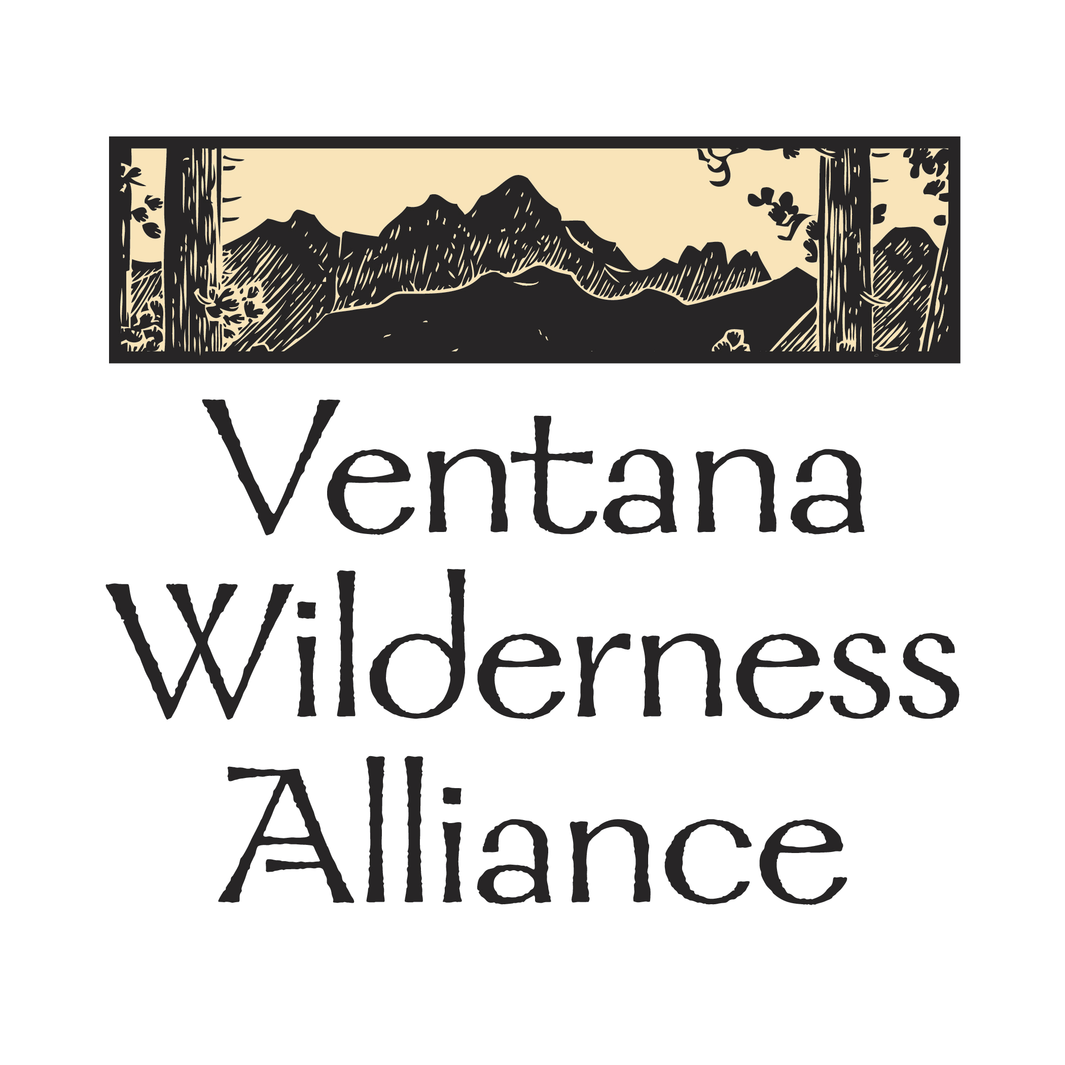 Logo for "VENTANA WILDERNESS ALLIANCE"