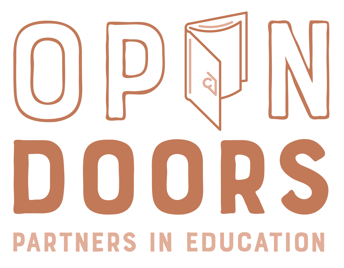 Logo for "OPEN DOORS PARTNERS IN EDUCATION INC"