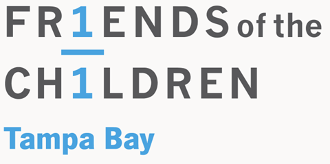 Logo for "FRIENDS OF THE CHILDREN- TAMPA BAY INC"