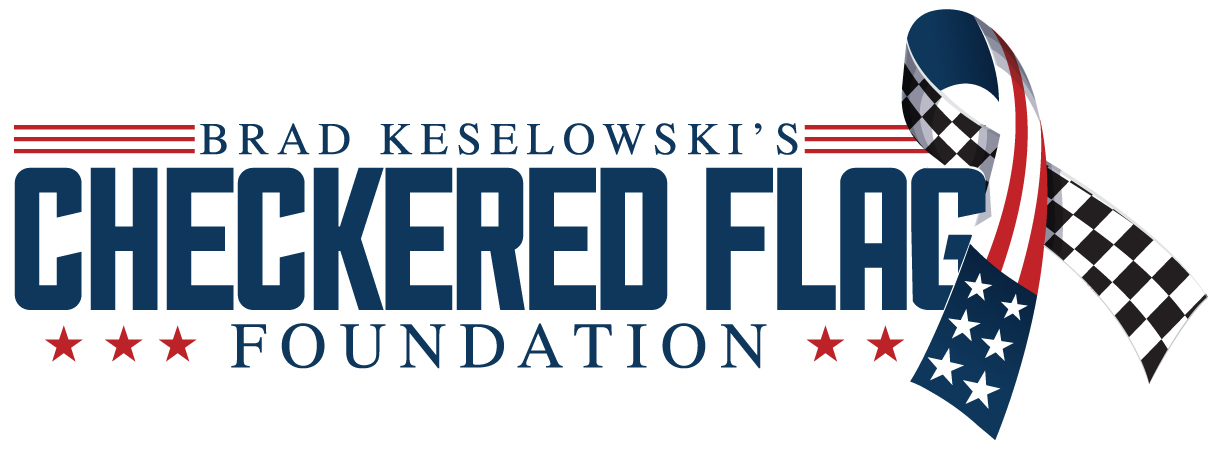 Logo for "Brad Keselowskis Checkered Flag Foundation"