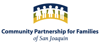 Logo for "Community Partnership for Families of San Joaquin"