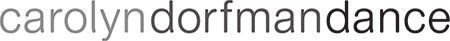 Logo for "CAROLYN DORFMAN DANCE COMPANY"