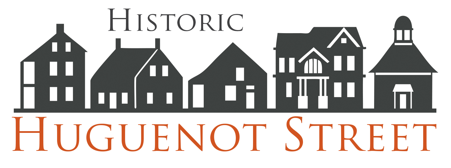 Logo for "HUGUENOT HISTORICAL SOCIETY NEW PALTZ NY"