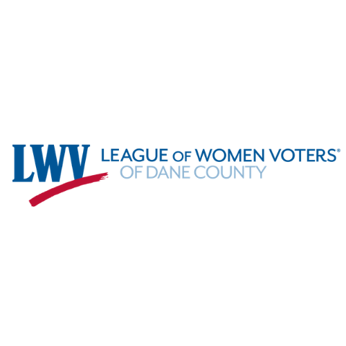 Logo for "LEAGUE OF WOMEN VOTERS OF DANE COUNTY INC"