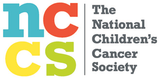 Logo for "THE NATIONAL CHILDREN'S CANCER SOCIETY"