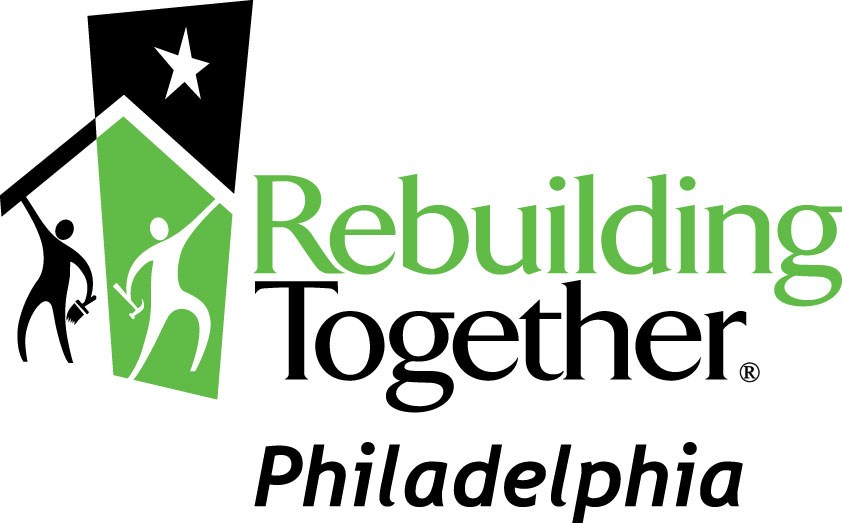 Logo for "REBUILDING TOGETHER PHILADELPHIA"