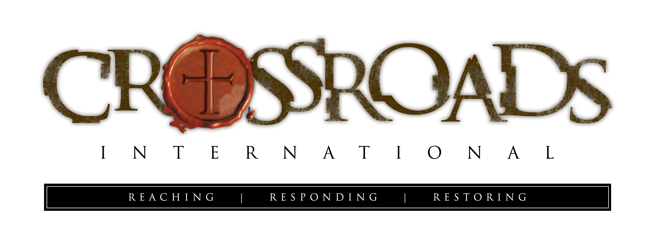 Logo for "CROSSROADS INTERNATIONAL"