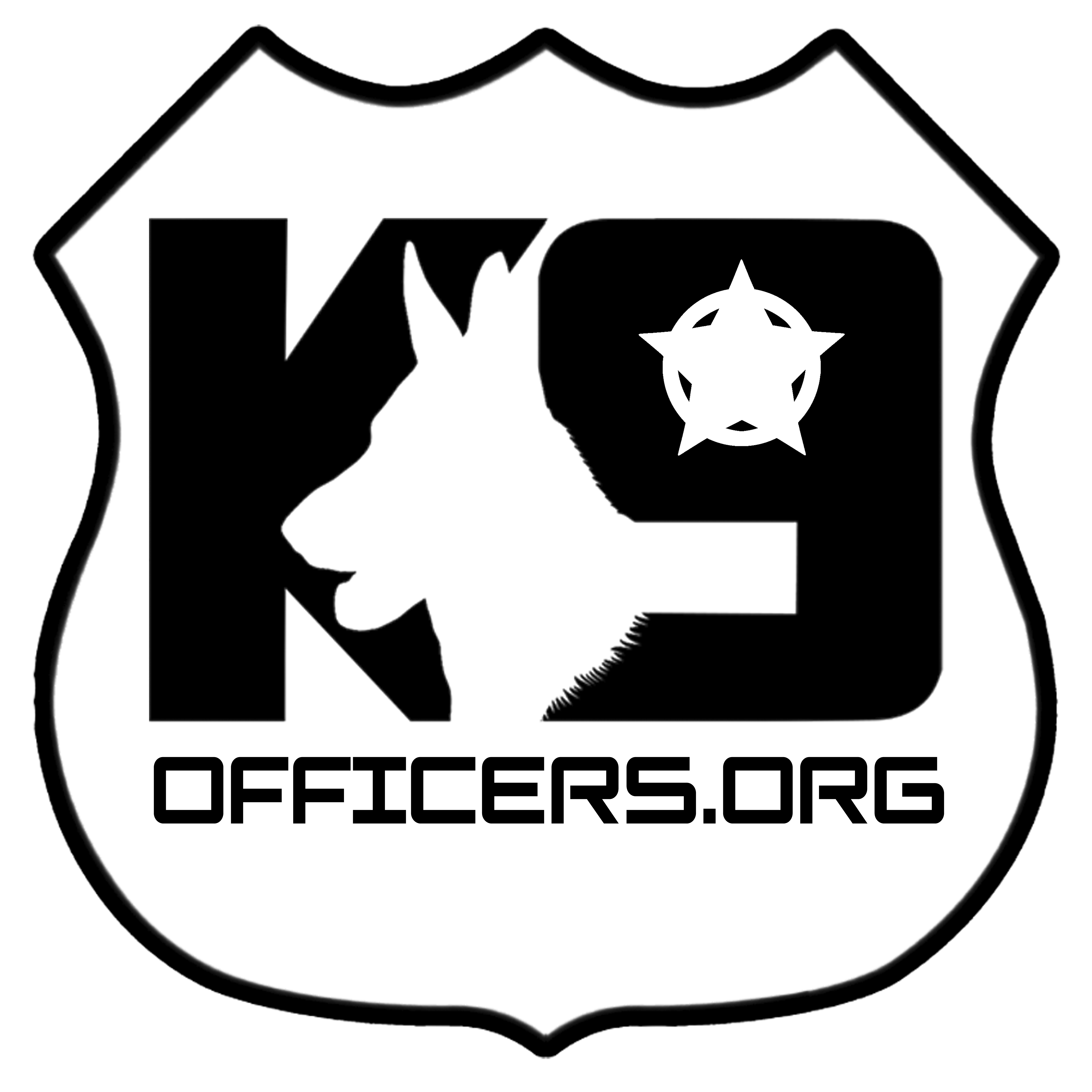 Logo for "K9 OFFICERS INC"