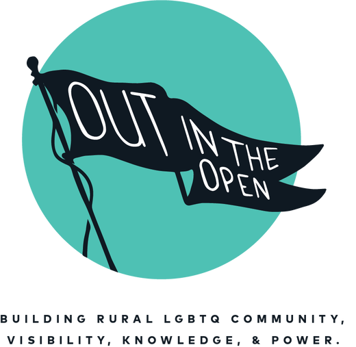 Logo for "OUT IN THE OPEN INC"