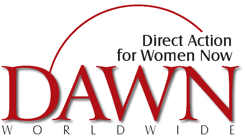 Logo for "DIRECT ACTION FOR WOMEN NOW WORLD-WIDE INC FORMERLY INDIAS DAUGHTERS INC"