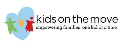 Logo for "Kids on the Move Inc"