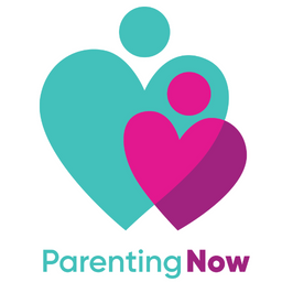 Logo for "PARENTING NOW"