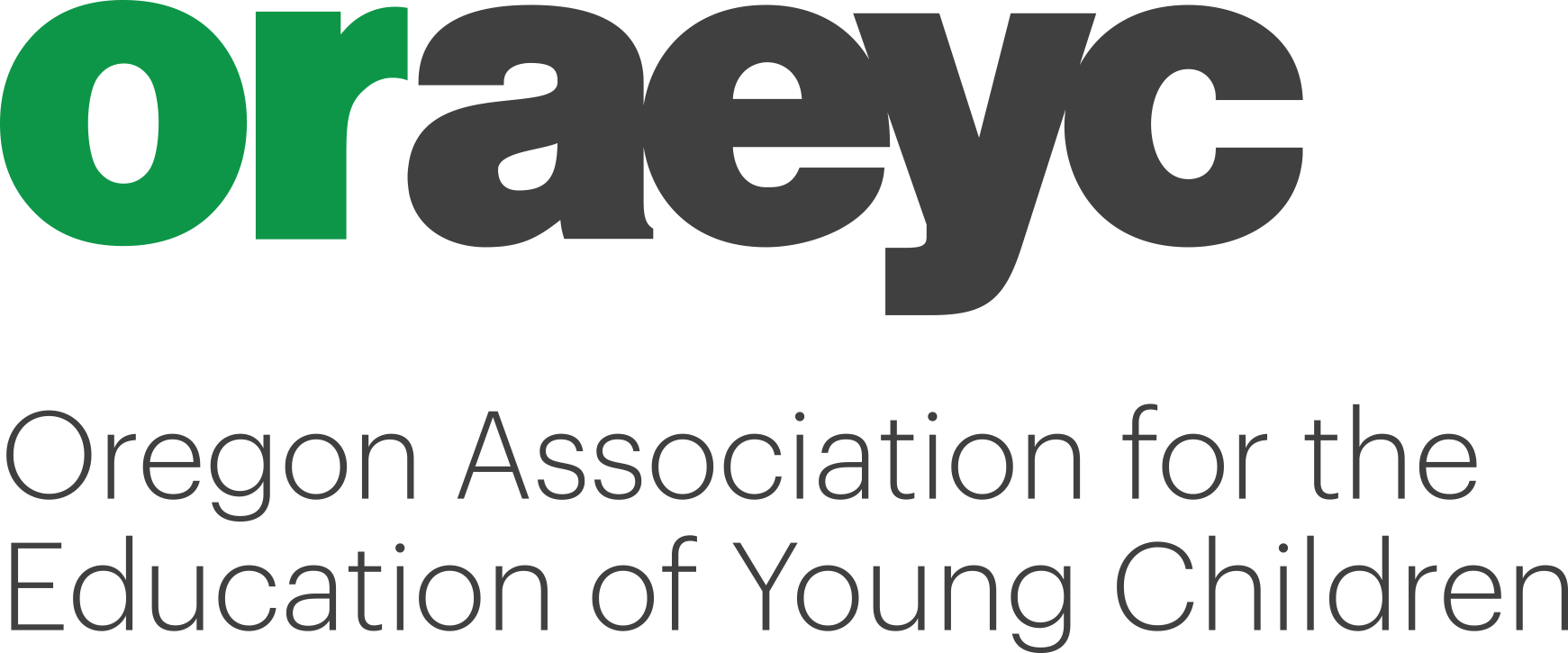 Logo for "OREGON ASSOCIATION FOR THE EDUCATION OF YOUNG CHIL"